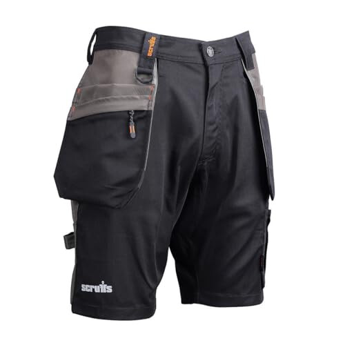 Scruffs Scruffs Worker Plus Holster Shorts, Black, 38 (T56207) 1
