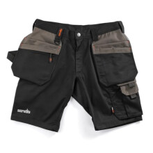 Scruffs Worker Plus Holster Shorts, Black, 38 (T56207)