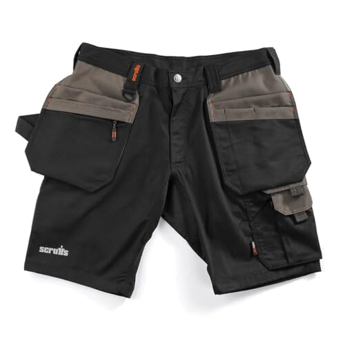 Scruffs Scruffs Worker Plus Holster Shorts, Black, 38 (T56207)