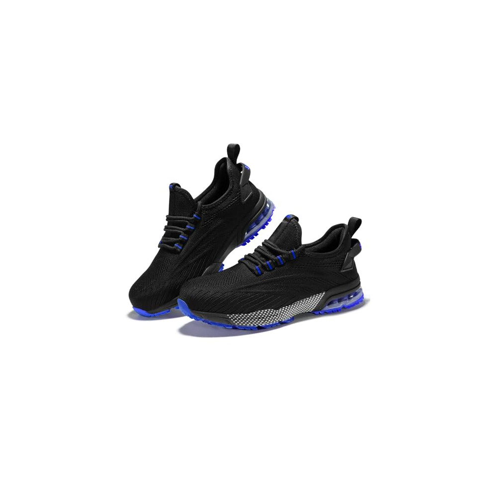 Photos - Safety Equipment SPIEZ Safety Shoes for Men Women, Air Cushion Composite Toe Work Trainers, Lightweight Breathable Slip On Utility Footwear B