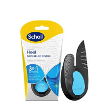 Scholl In-Balance Orthotics Heel and Ankle - Insoles for Heel Pain Relief, 3-in-1 Insoles for Heel Pain Relief - Size Large, UK 9-11, 1 Pair