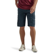 Wrangler Authentics Men's Premium Twill Cargo Shorts, Midnight, 33W UK