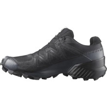 SALOMON Mens Speedcross Gore-tex Running Shoe, Black Black Grey, 13.5 UK