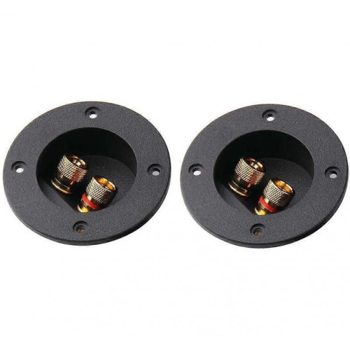 Way Speaker Terminal Block 2pcs Speaker Terminal Binding Post for Subwoofer Plugs Cable Terminals