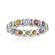 Women Fashion Super Shiny Geometric Zircon Ring