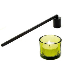 Candle Wick Tool Oil Stainless Steel Spoon Extinguisher Trimmer Cutter Room Decor Black