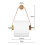 Toilet Roll Holder Wood-white 5