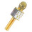 Wireless Portable Handheld Bluetooth Karaoke Microphone Yellow 1