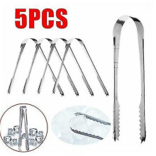 5pcs Wedding Bar Sweet Candy Buffet Bbq Party Kitchen Scoop Ice Cube Tongs Tools