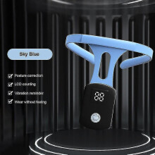 (blue) Ultrasonic Portable Lymphatic Soothing And Neck Shaping Device