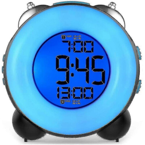 Loud Alarm Clock for Heavy Sleepers with Optional Alarm Dual Alarm Setting Snooze Function