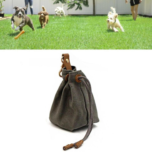 Foldable pet treat bag, dog training bag 2