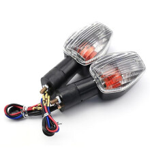 (Clear) Turn signal indicator light suitable for Honda Cbr600rr Cbr 600 F3 F4 F4i Cb 1300 1000 Cb400 Vtr Cbf