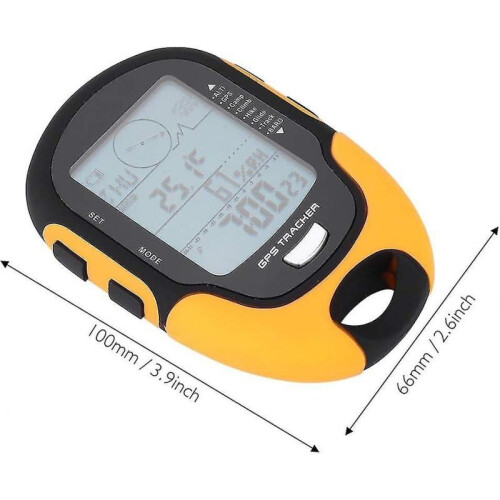 Barometer, Gps Navigation Receiver Handheld Usb Rechargeable Digital Altimeter Barometer Clocks Boat 2