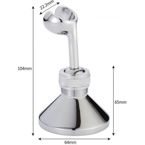 Wall Mounted Shower Bracket Wall Bracket for 360  Swivel Shower Head 1