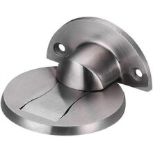 Door Stopper and Stopper 304 Stainless Steel Magnetic Door Stopper Brushed Metal Door Stopper with S