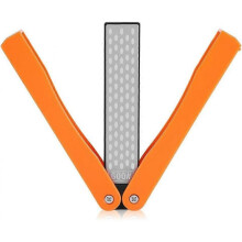 Whetstones 400/600 Grit Knife Sharpener Double-Sided Folding Diamond Whetstone Tool for Outdoor Camp