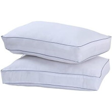 (Pack of 2) Nod Off Premium Egyptian Cotton Box Designed for Side Sleeper Pillow