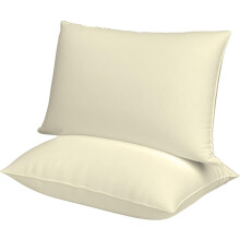 (Pack of 2) Nod Off Wool Pillow Breathable Hotel-Quality Pillows for Neck and Shoulder Pain Adjustable