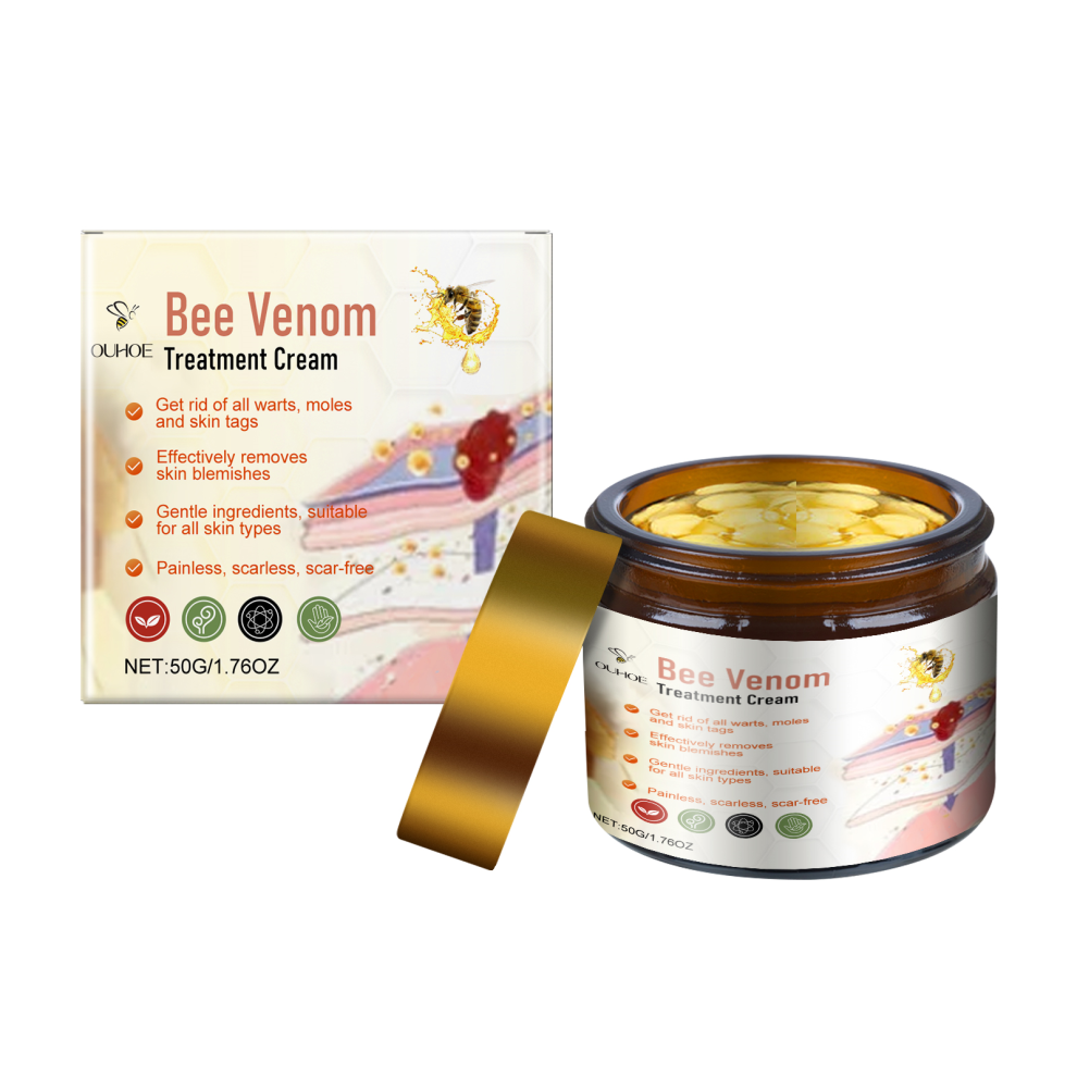 Bienenvenen-Essenzcreme - Feuchtigkeitsspendende & Unreinheiten-Entfernende Hautpflege-image