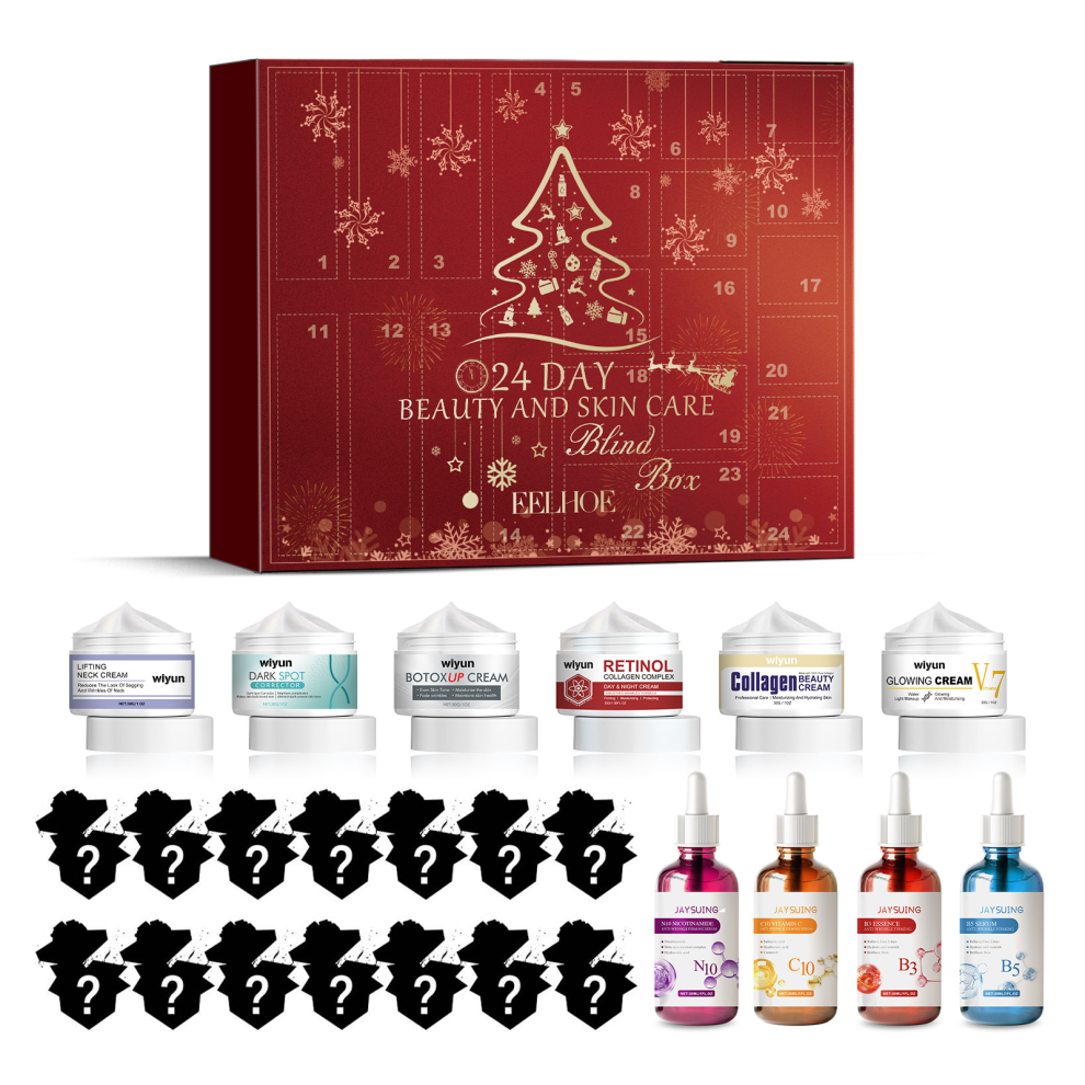 Coffret Beauté 24 Grid : CrèMe Hydratante Et Essence Pour Une Peau éClatante-image