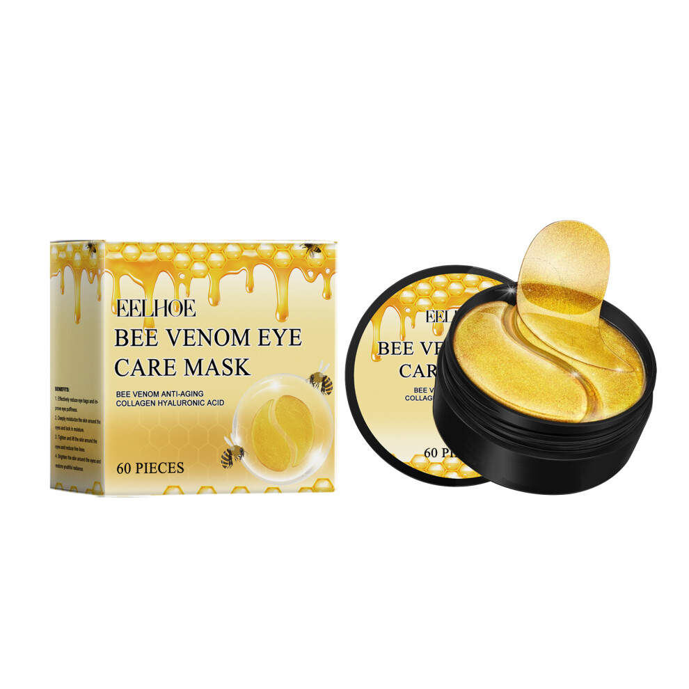 Eelhoe Firming Eye Mask - Moisturizing & Anti-Aging Treatment For Fine Lines & Puffiness - 60 Pieces