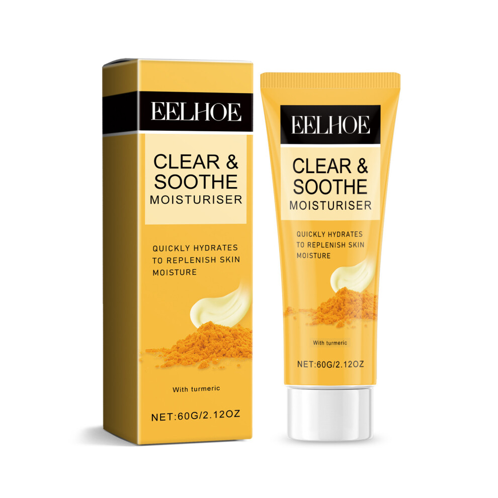 Clear & Soothe Feuchtigkeitscreme - Hydratisierende Gesichtscreme Mit Kurkuma & Vitamin C FüR Strahlende, GenäHrte Haut-image