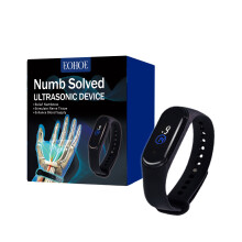Bracelet de soins corporels pour soulager la douleur et détendre les muscles - Design confortable en silicone et plastique