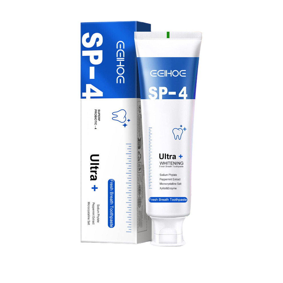 Dentifrice Blanchissant Haleine FraîChe Au Xylitol Et à La Superoxyde Dismutase - 120 G Soin Des Odeurs Et Hydratation-image