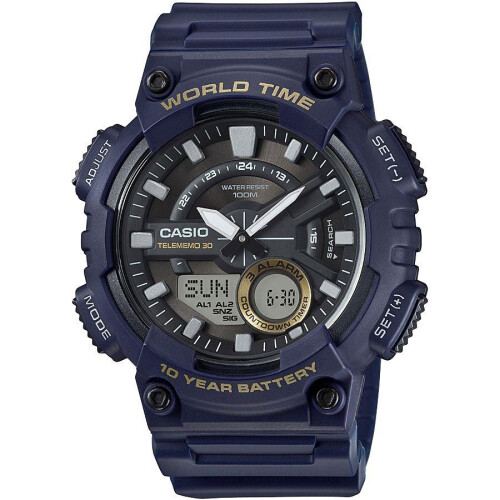 Casio Casio AEQ-110W-2AVDF Digital Chronograph Men's Watch