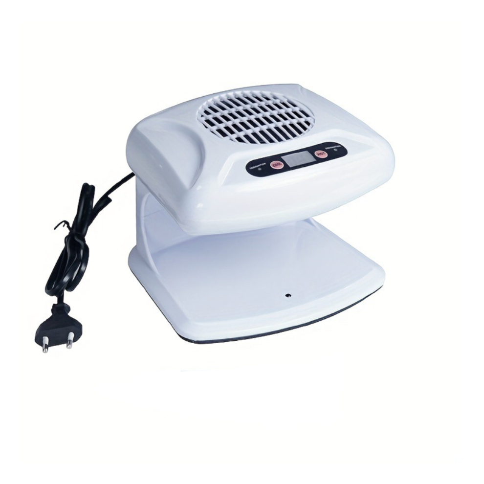 Chronus White Nail Dryer, 300W, Warm And Cold Air Blower, For Regular Nail Polish