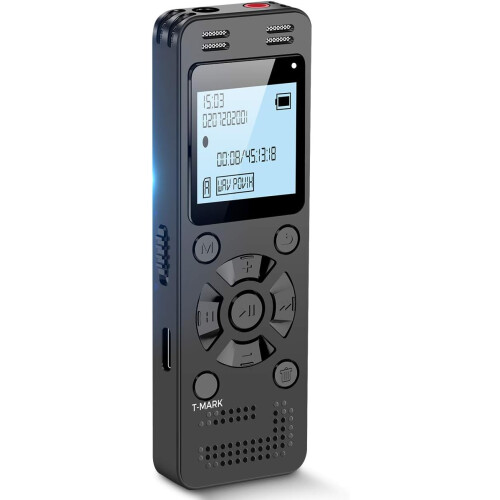 Digital Voice Recorder for Lectures, Meetings - 32G(Black)