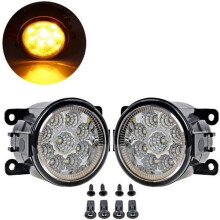 Juego de 2 faros antiniebla amarillos de 12 V para Renault Megane Laguna Scenic