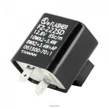 Unidad intermitente de 2 polos Kyoto 12 V 23/8 W para motocicleta scooter