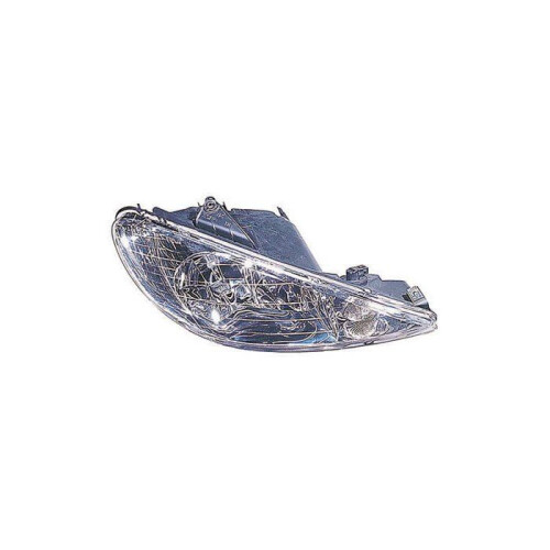 Right front headlight H7/H7 Peugeot 206 1998-2009