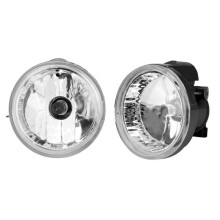 RHO - Par de luces antiniebla para conducción, luces antiniebla transparentes para coche, izquierda
