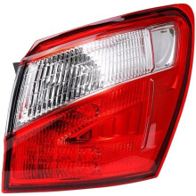 Fanale posteriore a LED per auto, lato destro, esterno, per Nissan Qashqai 2010, 2011, 2012, 2013, 2014, versione UE