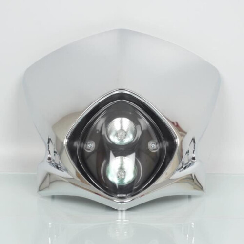 Mad Whoops chrome tuning headlight for stunt motorcycle