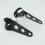 Ã32/36mm light bracket kit optical mounting headlight support black steel for motorcycle 1