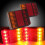 2 x 12v 8LED Achterlichten Stop Indicator Auto Trailer Vrachtwagen 2