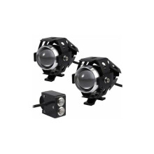 2 fari per moto da 15 W, luci LED aggiuntive, fari anteriori per moto, faretti antinebbia a LED
