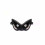 MBK 50 NITRO -97/11- HEADLIGHT FRONT LIGHTS MATTE BLACK WITH LEDS - 1060592 1