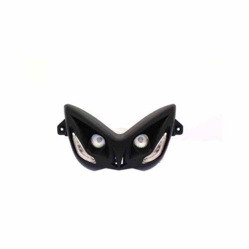 MBK 50 NITRO -97/11- HEADLIGHT FRONT LIGHTS MATTE BLACK WITH LEDS - 1060592