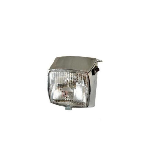 TEKNIX* CYCLO OPTICAL/HEADLIGHT ADAPTABLE 103 MVL/VOGUE/CHRONO - COMPLETE 12 VOLT - CHROME