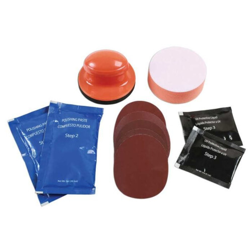 GUNSON 77153 POLYCARBONATE HEADLIGHT OPTICAL RENOVATION KIT