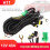 Cablaggio fendinebbia H11 con interruttore/indicatori LED/prese per relè 12V 40A 1