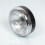 Round front headlight for moped black GUIA Ã140 with cap and switch 1