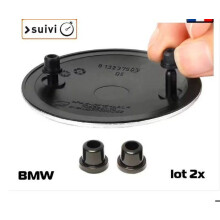 2x Emblema Becchi Logo 82mm per BMW f10 f20 e34 e36 e39 e60 e65 e61 e83 z3