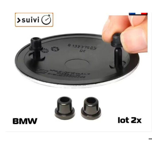 2x Emblema Becchi Logo 82mm per BMW f10 f20 e34 e36 e39 e60 e65 e61 e83 z3