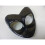 Carbon-colored front headlight optical surround for MBK 50 Next 5FX scooter 2